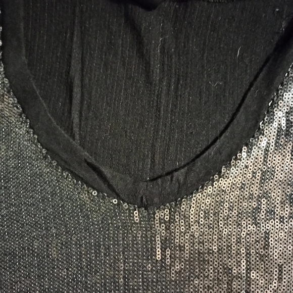 Love Tease Sequin Tee Shirt Clubbing Party Sexy Flirty Indie Sleeze Streetwear - Picture 3 of 16